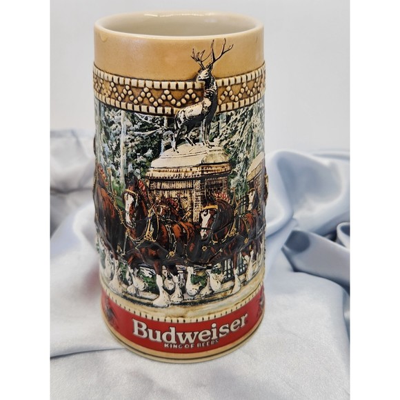 Handcrafted Anheuser Busch Mug, Made in Brazil, "C" Series. Limited Edition. - Picture 2 of 5